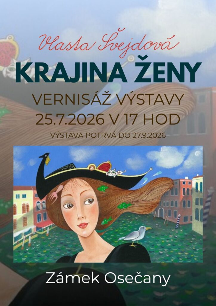 Vlasta Švejdová: Krajina Ženy – Vernisáž výstavy